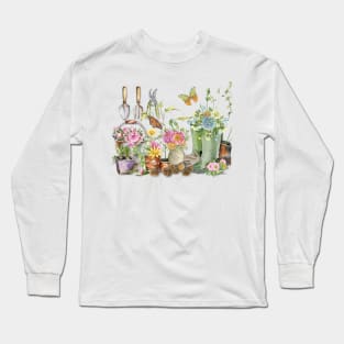 Garden Tool Shed B Long Sleeve T-Shirt